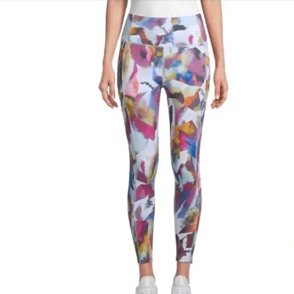 Calvin Klein Performance Printed Leggings Side Pocket L